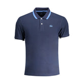 La Martina Blue Cotton Polo Shirt -   -  La Martina.